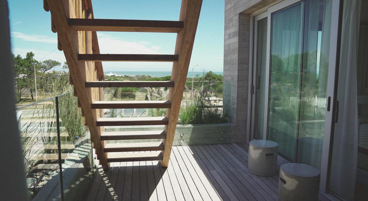 Casagrande Hotel & Beach Club José Ignacio Exterior foto A straight staircase
