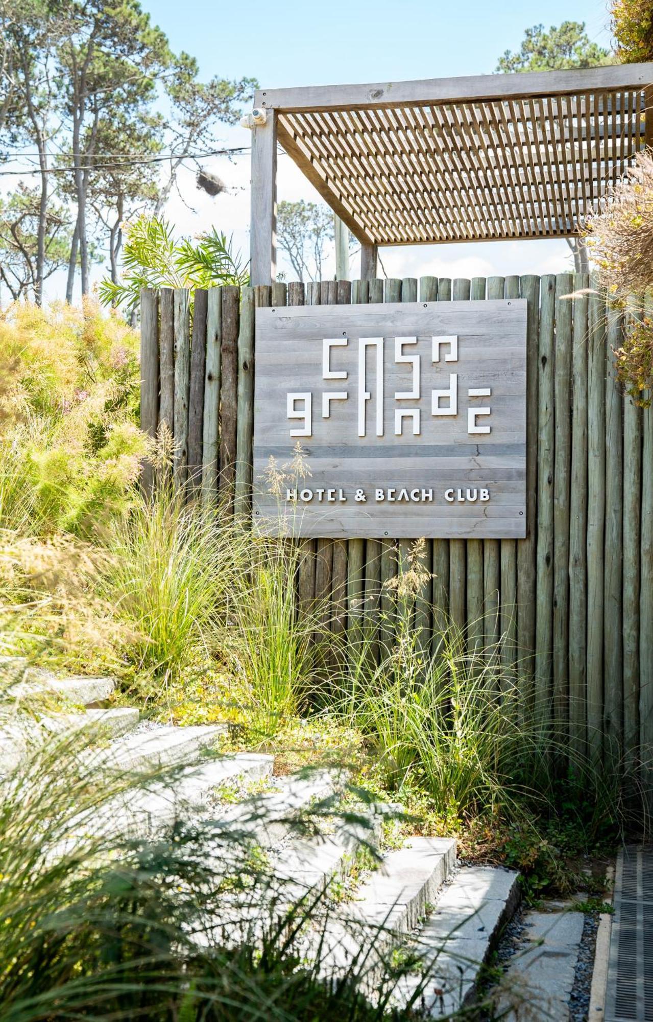 Casagrande Hotel & Beach Club José Ignacio Exterior foto Entrance sign
